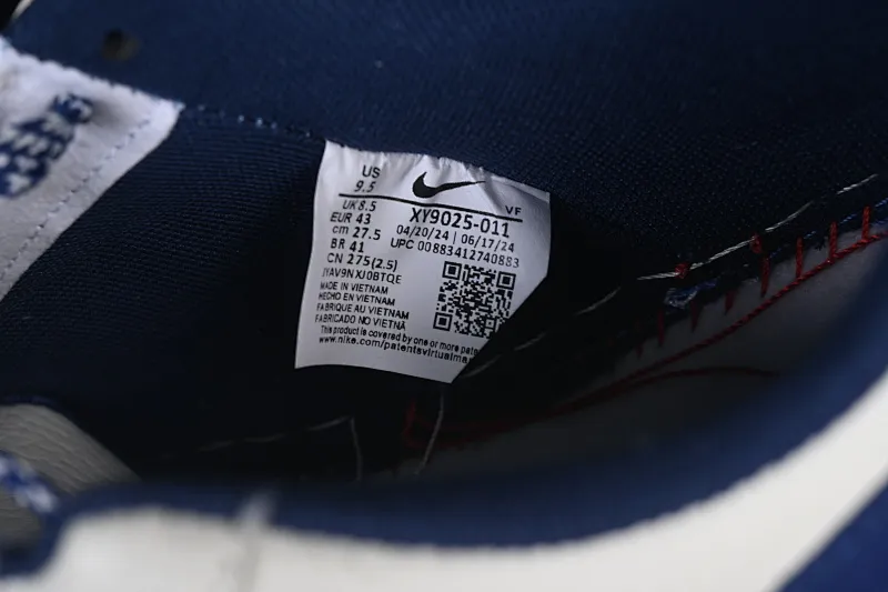 All categories Nk Air Force 1 Air Force series Nk Air Force 1 Low Air Force low top Nike Air Force 1'07 Low joint milk white red blue Air Force 1 low top casual sneakers XY9025-011